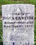 John Carling Mansfield Woodhouse Cemetery